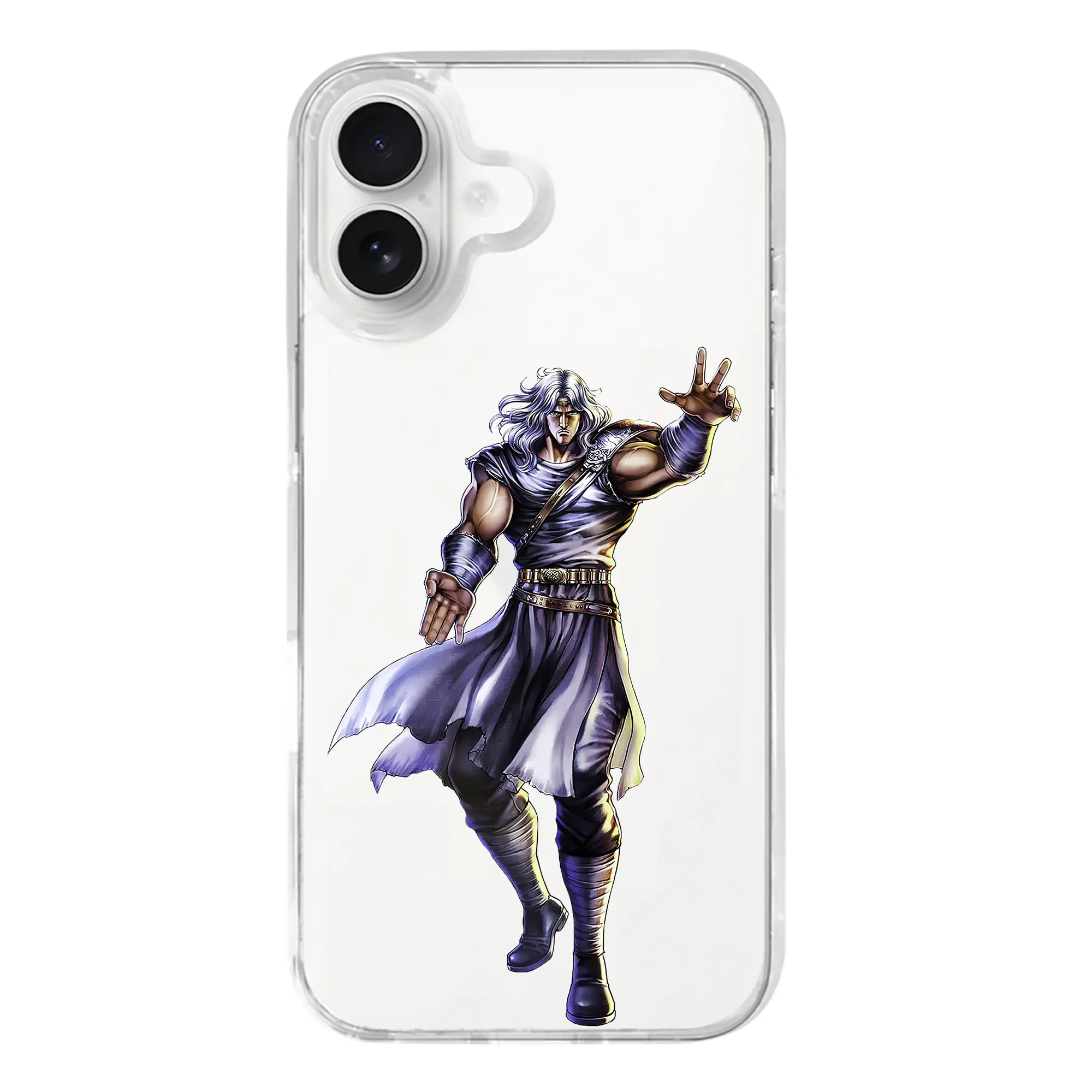 北斗の拳 グッズ,トキ - iPhone 17シリーズ 透明スマホケース – 薄型・耐衝撃・精密フィット保護カバー